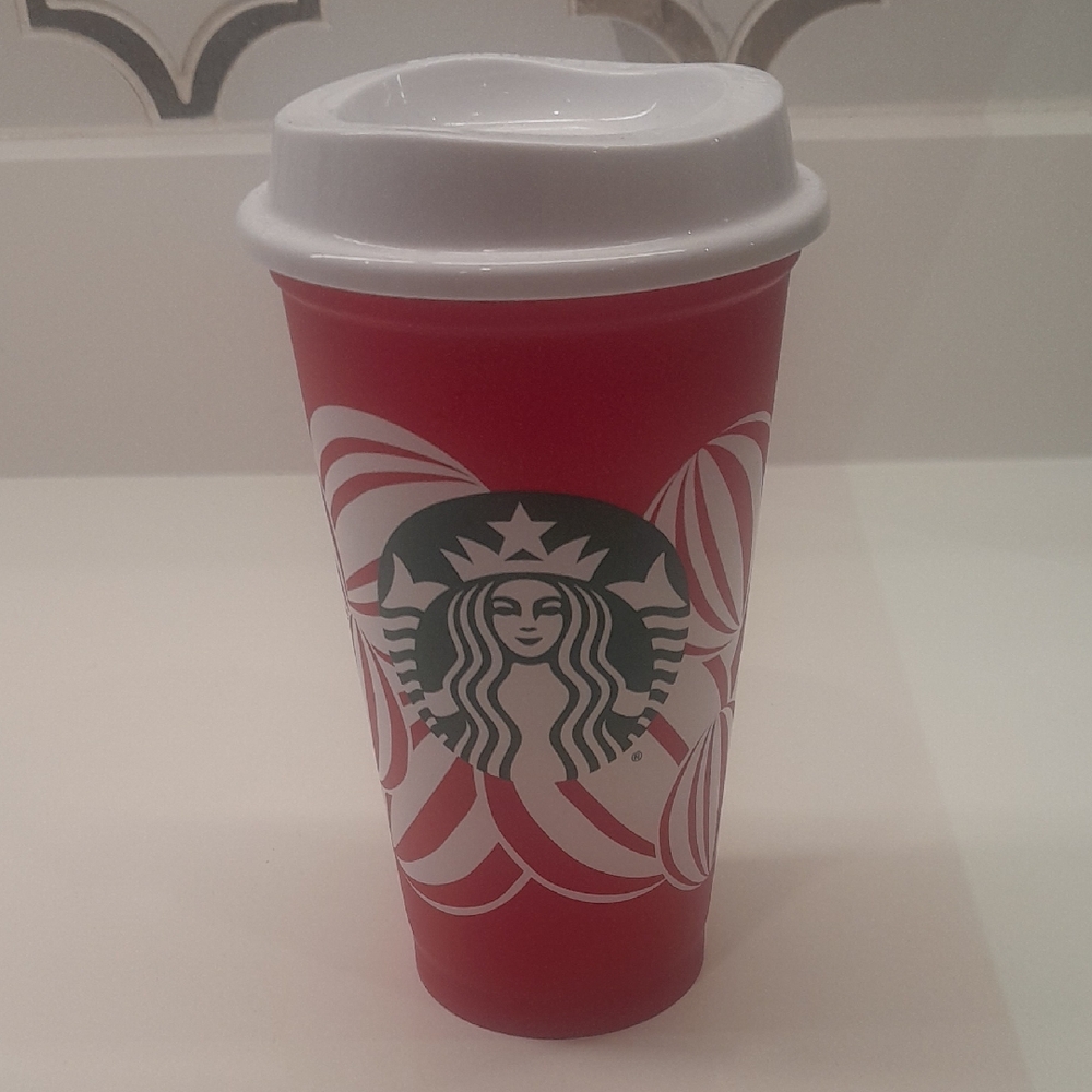 Starbucks Red and White Holiday Cup